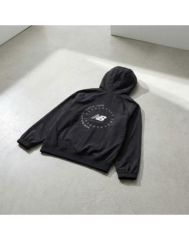 뉴발란스 NBN0G15203 남녀공용 에어핏 후드티 BLACK 19