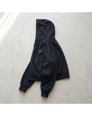 뉴발란스 NBMDG1W212 여성 에센셜 후드집업 DARK NAVY 03