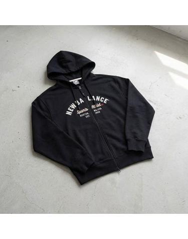 뉴발란스 NBMDG11213 남녀공용 NEW GREY 그래픽 후드 집업 BLACK 19