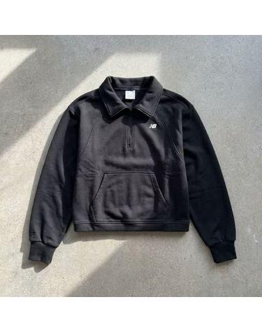 뉴발란스 NBNCG1W212 여성 에센셜 반집업 BLACK 19