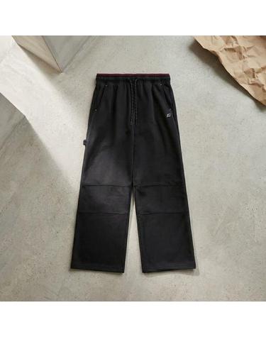 뉴발란스 NBMLG1W242 여성 에센셜 맥시 와이드 바지 팬츠 BLACK 19