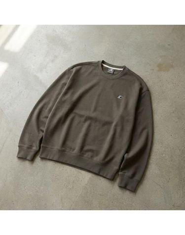 뉴발란스 NBNCG11203 남녀공용 에센셜 스몰로고 맨투맨 GRAY KHAKI GI