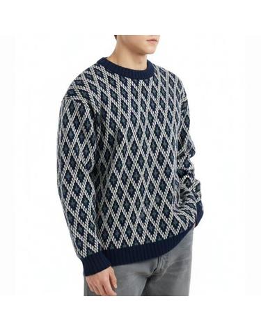 니들스 Crew Neck Sweater Shetland Navy PU315 크루넥 스웨터 셔틀랜드