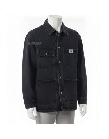 니들스 26 Coverall Heavy Twill BLACK SX178 커버올 헤비 트윌 자켓