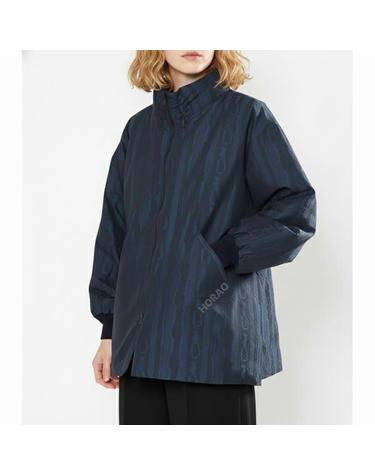 니들스 Hooded Down Sur Coat CPE Moire Stripe Jq Blue NS088 후디드 다운 수르 코트