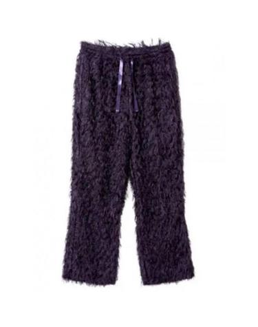 니들스 스트링 이지 팬츠 PER Argyle 프린지 Jq PURPLE NS122 Purple