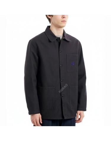 니들스 DN Coverall Back Sateen Black QV145 DN 커버올 자켓 백사틴