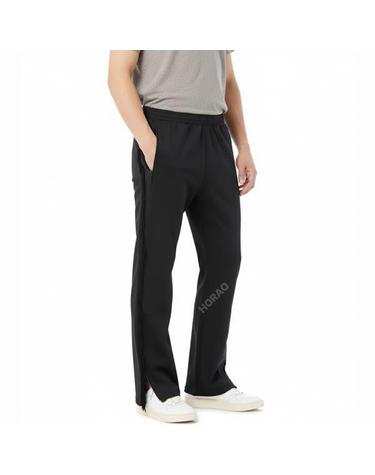 니들스 Fringe BootCut Track Pant PETA Bright Jersey BLACK PU282 프린지 부츠컷 트랙 팬츠 브라이트 저지