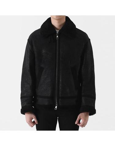 닐바렛 무스탕자켓 블랙 PBPE012 T704C 0101