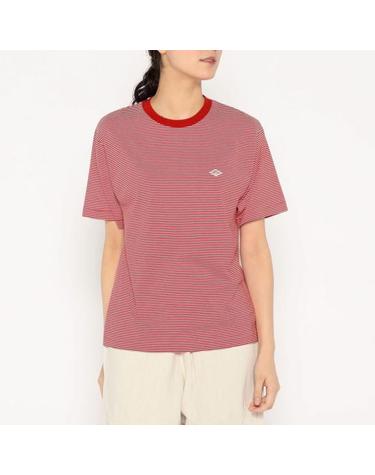 26SS 단톤 반팔 티셔츠 DTC0195CVT RED X WHITE DOM