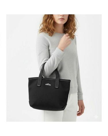단톤 COTTON CANVAS TOTE BAG VOSGES PETIT BLACKOFF WHITE 보쥬 프띠 토트백