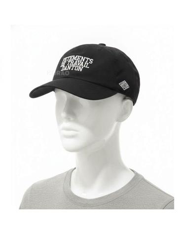 단톤 26 DOWNPROOF 6PANEL CAP DTH0377DCN BLACK WHITE 다운프루프 6패널 캡