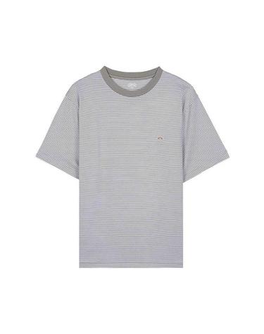 단톤SS26 남성 반팔 이너 티셔츠 DT C0196 CVT GREY X WHITE