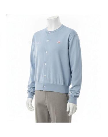 단톤 26 JERSEY KNIT CREW NECK CARDIGAN DTD0137YSD LTBLUE 저지 니트 크루넥 가디건