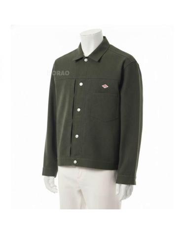 단톤 26 POLYESTER TWILL JEANS JACKET STYLE SHIRT BLOUSON DTB0438SPT OLIVE 폴리에스테르 트윌 진스 자켓 셔츠 블루종