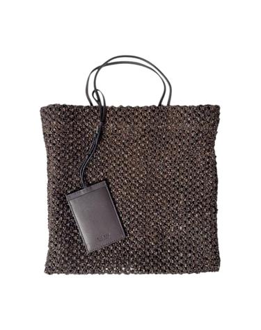 26FW 더로우 반 미니 라피아 토트백 BARN MINI W207WL6 DBAS