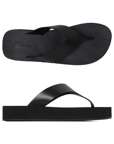 더로우 26SS 블랙 듄 플랫폼 긴자 플립플랍 샌들 F1838L825 BLK