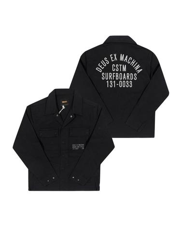 데우스엑스마키나남성 Tommy Poplin Surf 긴팔 셔츠DMP255118 BLK