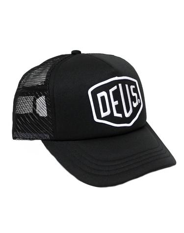 26SS 데우스엑스마키나 베이랜드 트러커 메쉬 모자 볼캡블랙 DMS07875