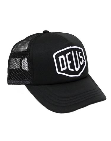 26SS 데우스엑스마키나 베이랜드 트러커 메쉬 모자 볼캡블랙 DMS07875