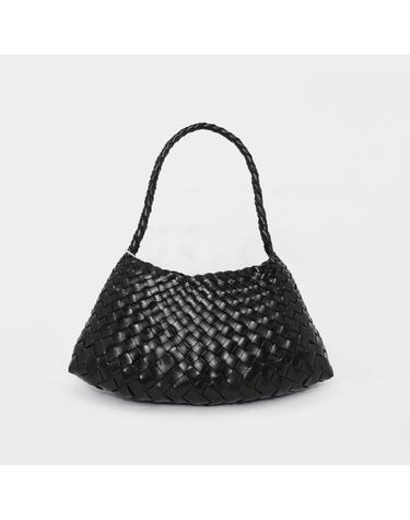 공식수입드래곤디퓨전 26FW 로잔나 크로체 스몰 토트 여성 숄더백 8943 BLACK