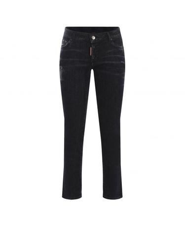 DSQUARED2 디스퀘어드2 디스트레스드 흑청 제니퍼 진 S75LB0856 S30503 900
