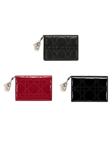 디올 Lady Dior Bloom 카드 지갑 S0011ONMJM900
