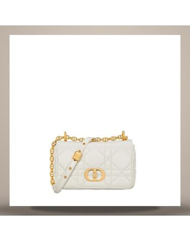 디올 Soft Dior Caro 스몰 백 라떼 매크로까나쥬 양가죽 M9252UHPAM030