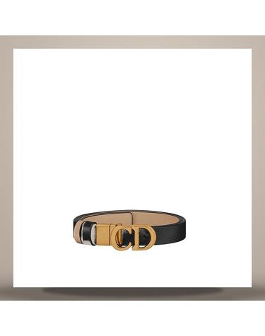 디올 Saddle 리버서블 벨트 블랙 파우더 베이지 스무스 송아지 가죽 20mm B0335CWGAM220
