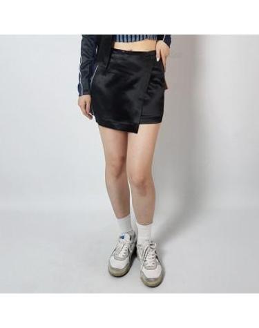 디젤 24SS 여성 C KESSELLE 미니 랩 스커트 A121870CLAK 9XXA 블랙