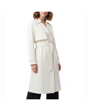 띠어리 Admiral Crepe Oaklane Trench Coat J0709411 Y0C 애드리멀 크레페 오클레인 트렌치 코트