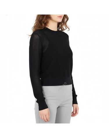 띠어리 Pointelle Pullover Sweater O0416703 001 포인텔 풀오버 스웨터