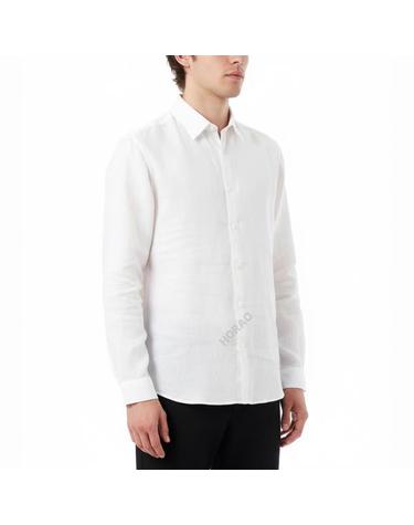 띠어리 Irving Shirt in Relaxed Linen N0373501 100 릴렉스 린넨 어빙 셔츠