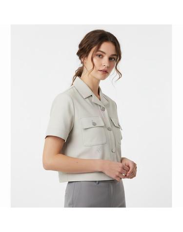 띠어리 ShortSleeve Military Shirt in Neoteric Twill O0304104 G6P 숏 슬리브 밀리터리 셔츠 인 네오트릭 트윌