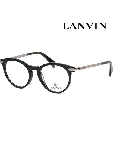 랑방 안경테 LNV2619 001 명품 남자 여자 라운드 뿔테