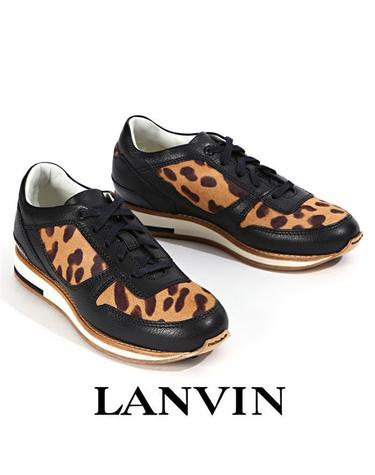 랑방 FW SKBD3B KAMA A15 6510 레오파드 여성 스니커즈