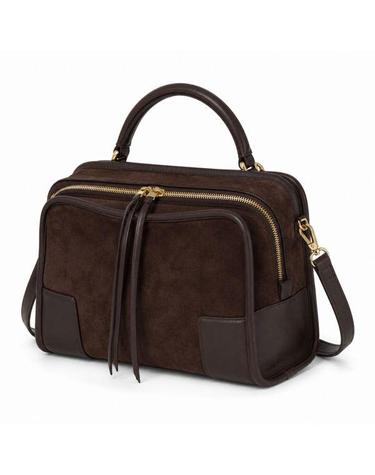 로에베 26FW Medium Amazona 180 bag in suede A03918MX02 0018 미디엄 아마조나 스웨이드 백