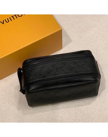 25 SS 루이비통 돕키트 LV 모노그램 블랙