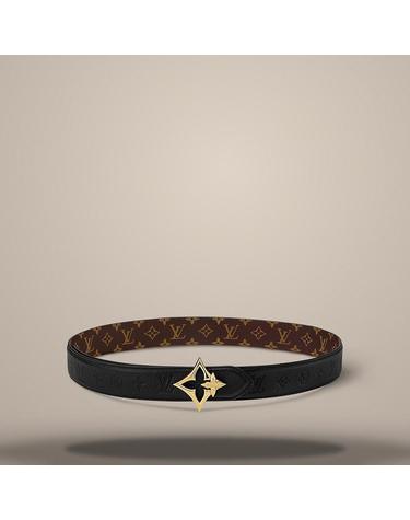 루이비통 LV 플라워그램 30MM 리버서블 벨트 너비 12인치 3cm M8373