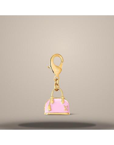 루이비통 미니 알마 LV 참 핑크 M03951