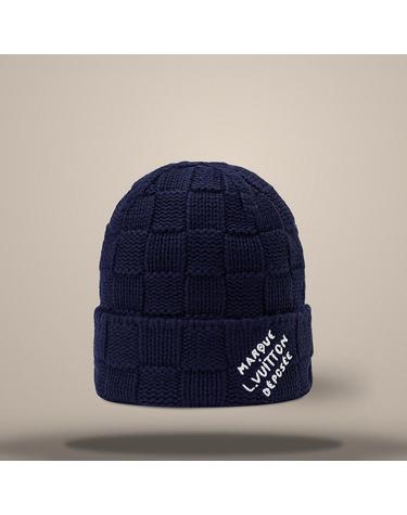 루이비통 다미에 스너그 Damier Snug 비니 네이비 M96961