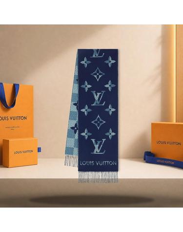 루이비통 모노그램 체크 Monogram Check 스카프 190 x 35cm M97446