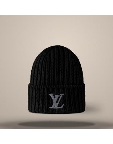 루이비통 온리 LV 비니 블랙 M77277