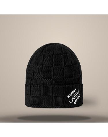 루이비통 다미에 스너그 Damier Snug 비니 블랙 M92739