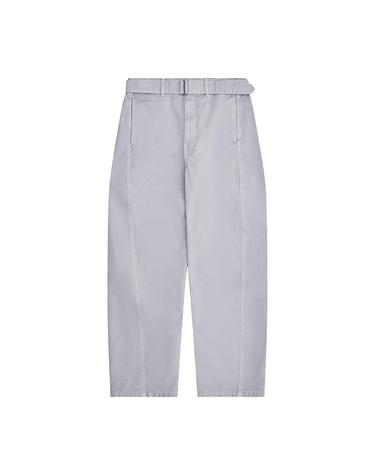 25SS 르메르 트위스트 벨트 팬츠 스노우 블루 그레이 PA326 LD1036 948