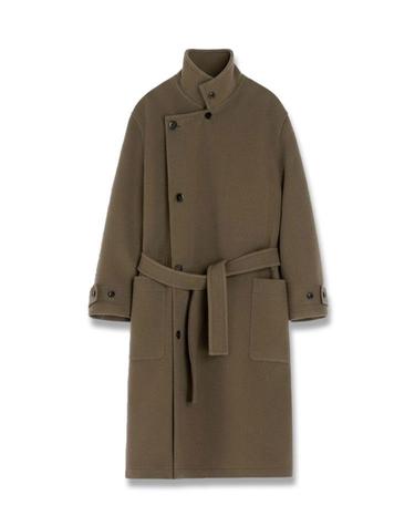 25FW 르메르 더블 울 랩 코트 다크 스쿼럴 CO1037 LF1116 500
