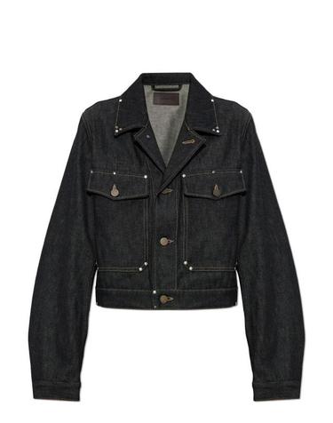 26SS 르메르 스터드 크롭 데님 자켓 OW1233 LD1061 965