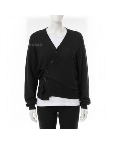 르메르 26FW RELAXED TWISTED CARDIGAN PO0052 LK1063 999 릴렉스 트위스트 가디건