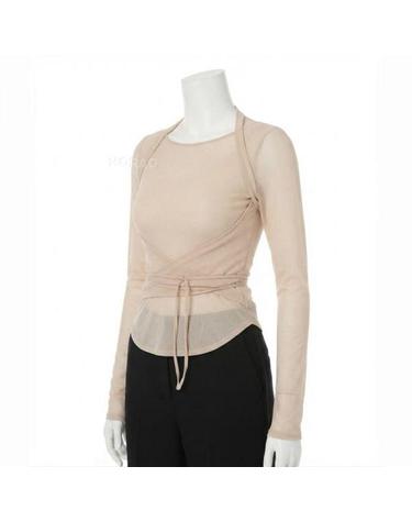 르메르 26FW Ballerina Wrap Top TS0052 LJ1070 311 발레리나 랩 탑