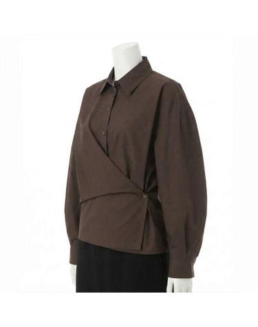 르메르 26FW STRAIGHT COLLAR TWISTED SHIRT SH1141 LF1500 477 스트레이트 트위스티드 셔츠